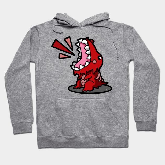 SM3GMASAURUS REX RED Hoodie by KnavishApparel